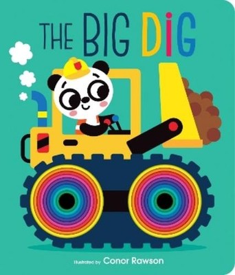 Lake Press Graduating Board Book - The Big Dig (Board Book) Gold Stars