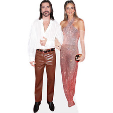 Karen Martinez And Juan Vasquez (Duo 1) Mini Celebrity Cutout
