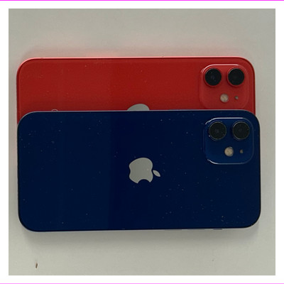 Apple iPhone 12 Very Good 6.1'' Screen Unlocked Sprint (Blue/Red) 128GB|64GB