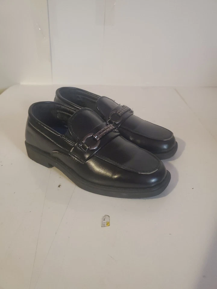 Josmo Boys Black Penny Loafers Size 11 | Slip-On Dress Oxford School Uniform... - Image 3 of 4
