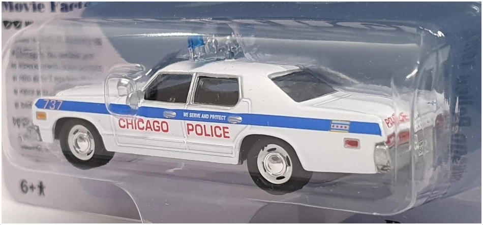 Johnny Lightning 1/64 Scale JLPC005 1975 Dodge Monaco Chicago Police Blues Bros - Image 3 of 4