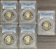 1981-S SBA$1 Type 2, DCAM (Proof) Susan B. Anthony Dollar - PCGS