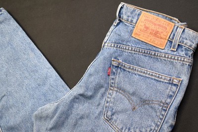 Levis Jeans Hose Vintage 550 Pant Trouser Relaxed Fit Tapered Leg 90er W 33 L 32