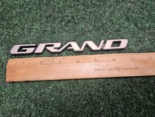 Oem Pontiac Grand Prix Gt Emblem Grand Prix Gt Badge Logo 20042008 Silver 5m3 Oem Pontiac Grand Prix Gt Emblem Grand Prix Gt Badge Logo 20042008 Silver 5m3