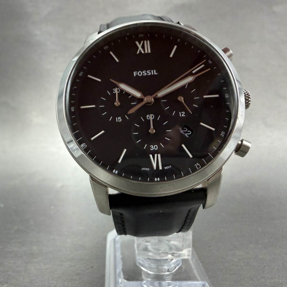 NWT Fossil Neutra Chronograph Quartz Black Dial Men\'s Watch aed5bf50-a004-4e83-9c8b-  main image 2