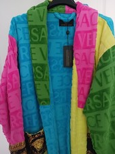 VERSACE HOME BAROQUE DESIGNER BATHROBE MULTI COLOR ANY SIZE