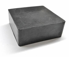 2-1/2" Rubber Block Bench Stamping Forming Nomar 1" Base for Steel Block Dapp...