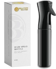 BeautifyBeauties Hair Spray Bottle – Ultra Fine Continuous Water Mister for Ha