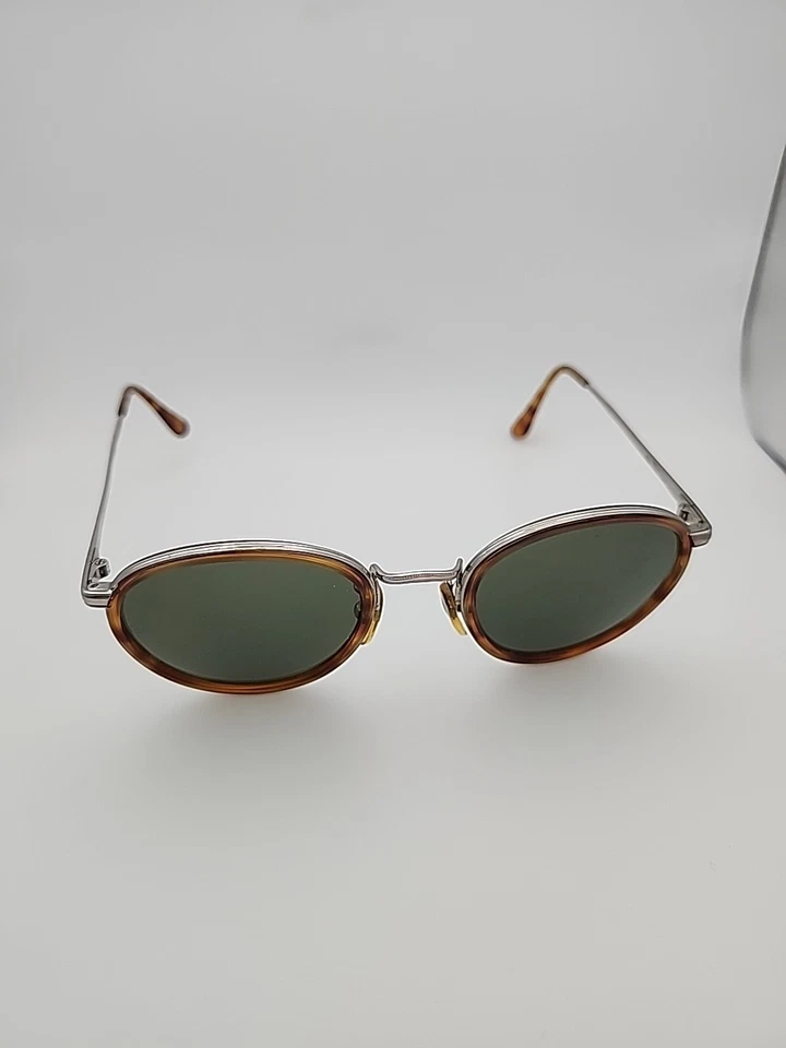 Vintage Giorgio Armani Tortoise Sunglasses 1980s 1990s-No Scratches. "GA" - Image 3 of 4