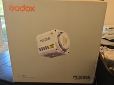 Godox ML60II-Bi 70W Portable Bi-Color LED Video Light  AD-S60S Grid Softbox