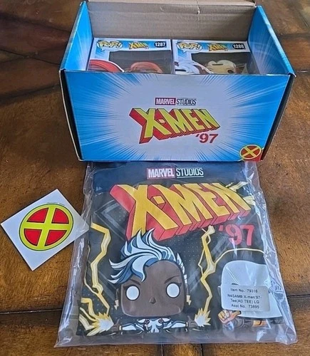 Funko Pop X-Men 97 Marvel Collector Corps Box Large Rogue & Jean Grey *No Pin