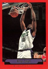 Armen Gilliam #22 1999-00 Topps Milwaukee Bucks Basketball