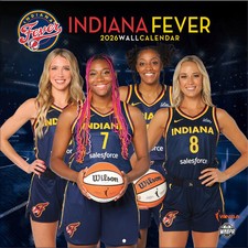 Turner Licensing, Indiana Fever 2026 Wall Calendar