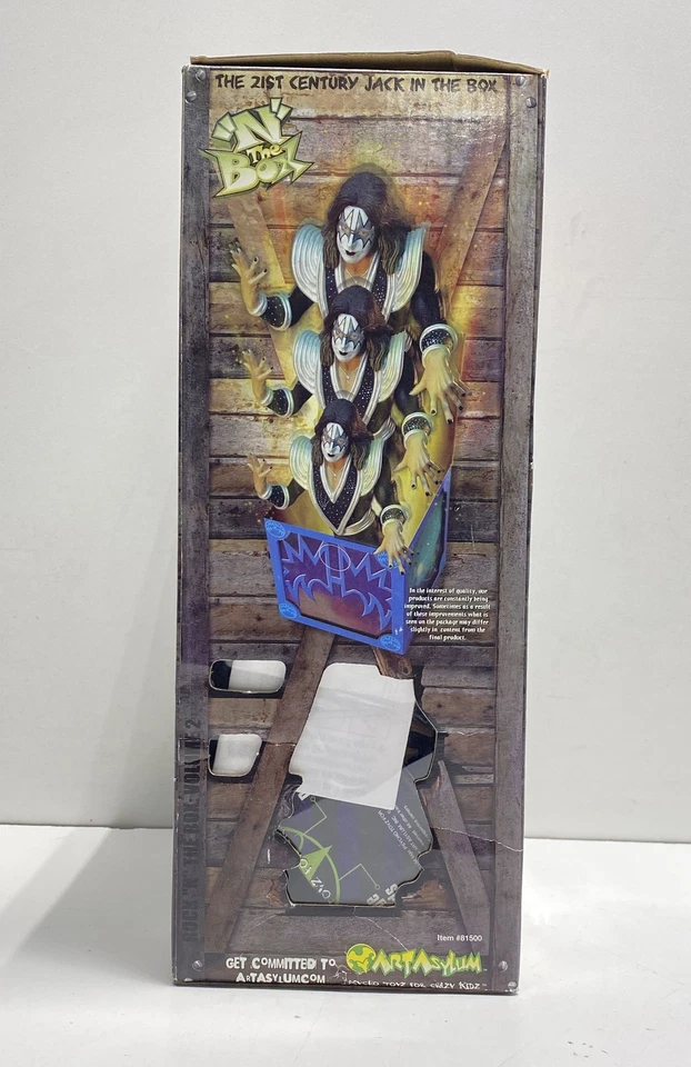 Figura de acción Art Asylum Kiss Destroyer Space Ace nueva en caja coleccionable Foto 2 de 4