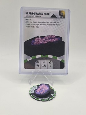 Heart-Shaped Herb - s002 Super Rare M/NM with Card Marvel Black Panther HeroClix