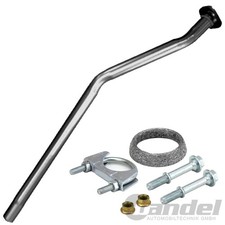 ABGASROHR ZWISCHENROHR HOSENROHR +MONTAGE-KIT für DACIA DUSTER LOGAN SANDERO dCi