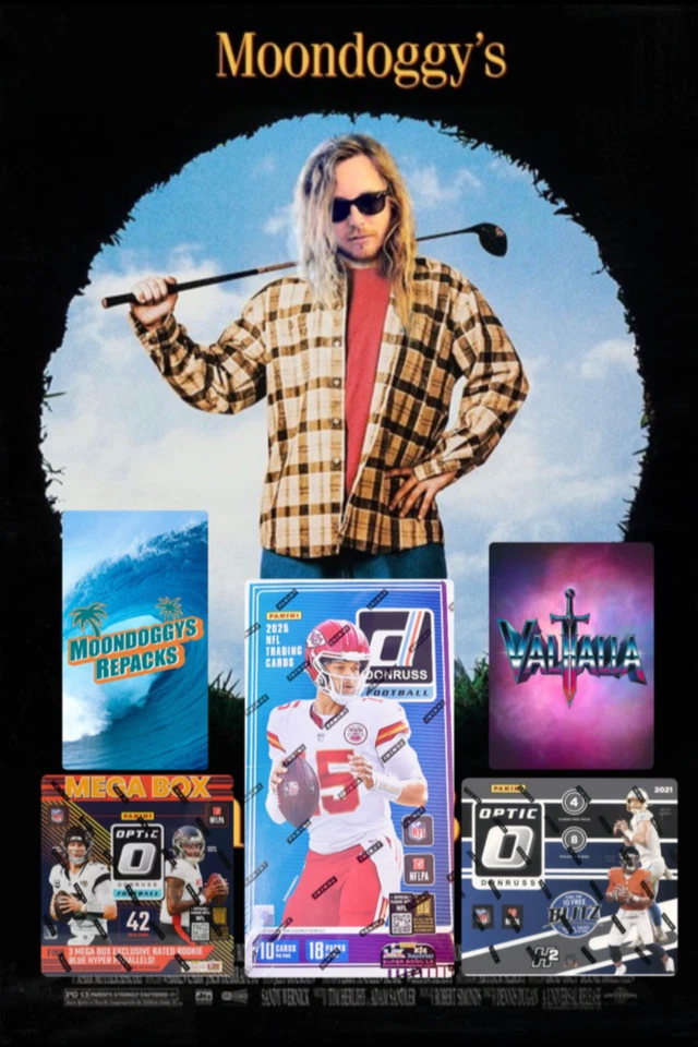 2025 DON RUSS HOBBY / VALHALLA!!/ MULTI YEAR  OPTIC BREAKS!! W/ MOONDOGGY!