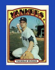 1972 Topps Set-Break #441 Thurman Munson EX-EXMINT *GMCARDS*