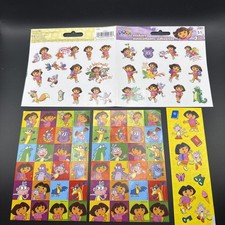 Dora The Explorer Sticker Lot 5 Sheets