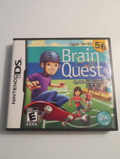 Brain Quest Grades 5 & 6 - Nintendo DS  Case, Booklet & Game Rated E