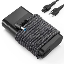 HP 65W 45W Laptop Charger for Pavilion, Spectre x360, Envy - Blue Tip 4.5x3.0mm