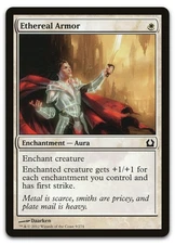 Ethereal Armor #9 (LP) Return to Ravnica RTR Magic MTG