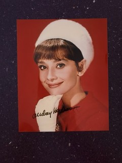 Audrey Hepburn Hand Signed 6x5 Photo with COA