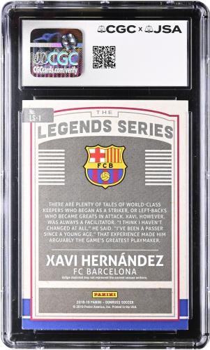Autographed Xavi FC Barcelona Card Fanatics Authentic COA Item#14660138 view 2