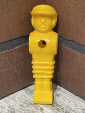 1978 TOURNMENT Replacement Foosball Yellow Hat SOCCER Man  4076244 Vintage NOS