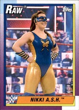 2021 Topps Heritage WWE #31 Nikki A.S.H.