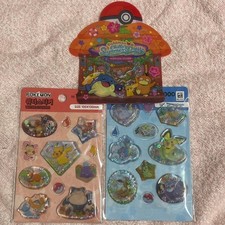 Pok mon Korea Chilling Summer Days Flake Seal Water Sticker 30pcs Set