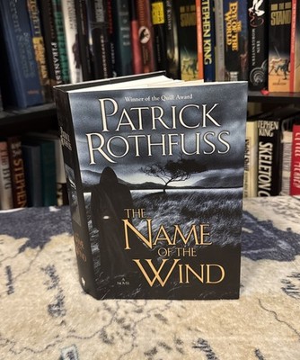 The Name of the Wind - Patrick Rothfuss (Hardcover) First Edition/Late Print VG+