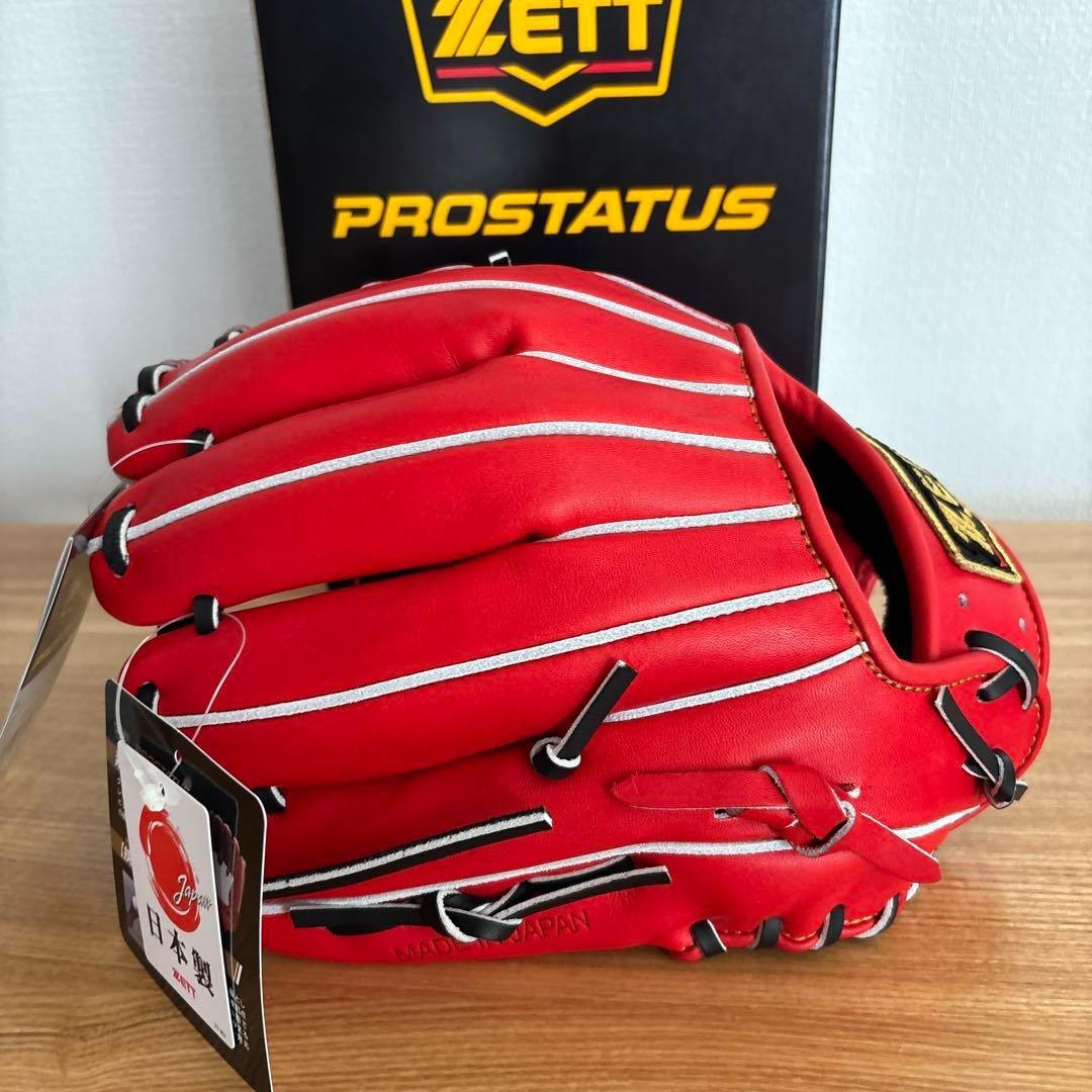 New] ZETT pro status 11.5 Infield Right Red BPROG640 made in