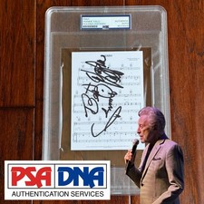 FRANKIE VALLI Autograph SHERRY Souvenir Sheet Music Signed * PSA