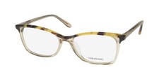 NEW VERA WANG VG02 EYEGLASSES WOMENS CR PLASTIC CRYSTAL FULL-RIM RECTANGULAR