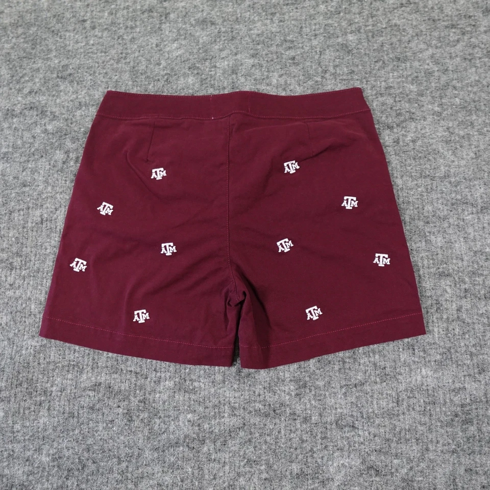 Pantalones Cortos Emerson Street Texas A&M Aggies Para Mujer Medianos Granate Bordado Logo Foto 2 de 4