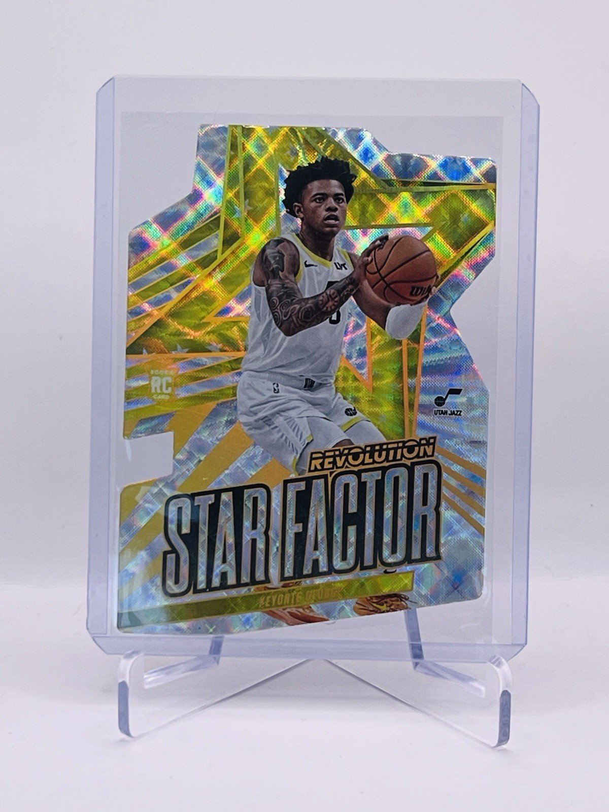 2023-24 Revolution Basketball Keyonte George #19 Rookie Star Factor - SSP