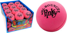 JA-RU Hi-Bounce Pinky Ball 24 Pack Rubber-Handball Bouncy Balls. Small Pink St