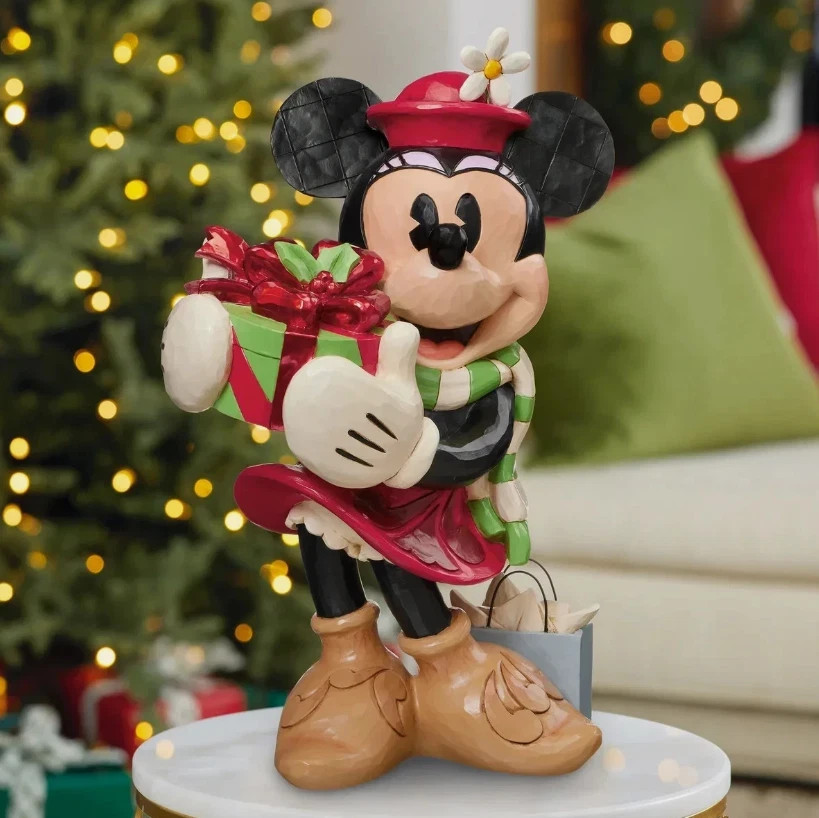 NEW DISNEY TRADITIONS ENESCO JIM SHORE HOLDIAY PAINTED MINNIE