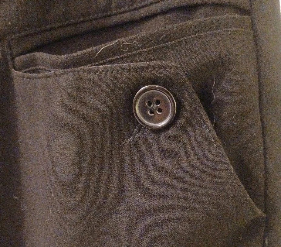 Larry Levine Stretch Dress Pants Womens Size 10 Black Career Office - Image 4 of 4