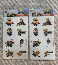NOWY 24 szt. zestaw x 2 Despicable ME 4 MINIONKI Tymczasowe tatuaże Impreza Upominki