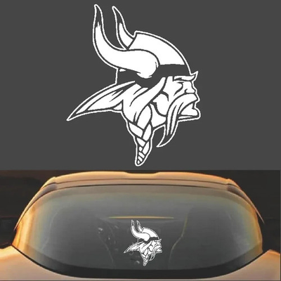 #ad Minnesota Vikings Window Sticker Vinyl Decal any size any color $3.99