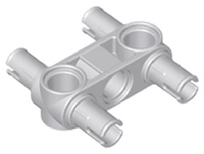 Lego Technic, Pin Connector Perpendicular 3L wit-48989-Farbauswahl-color choice