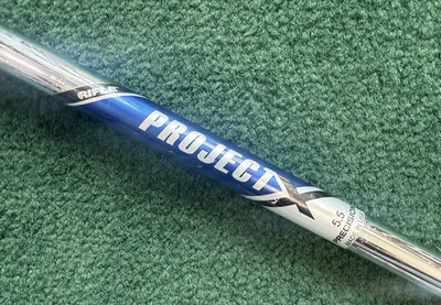 Project X Rifle Precision 5.5 Regular Flex Steel Iron Shaft 35.75''