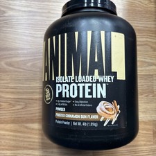 Whey Isolate Protein Powder 25g Protein, Great Taste Frosted Cinnamon Bun 4 lbs 15.00 per gallon