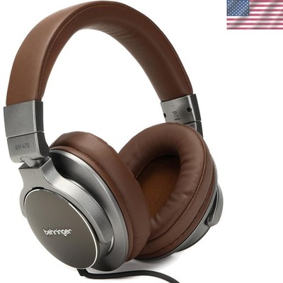 New Best Behringer BH 470 Studio Monitoring Headphones Free Shipping