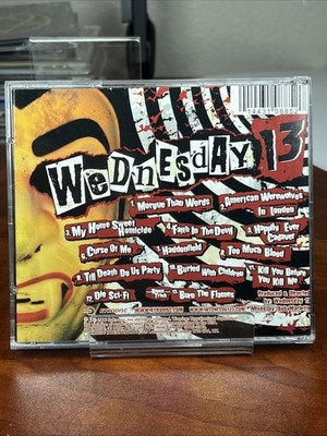 PLAYED ONCE Wednesday 13 Fang Bang CD 2006 Rykodisc RCD10885 Metal