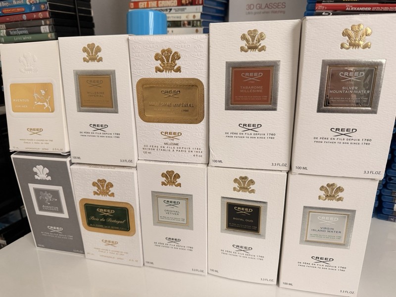 Creed Cologne Empty Box