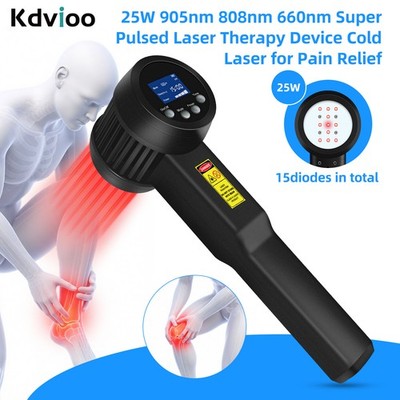 25W Super Pulsed Laser Treatment for Degenerative Disc Disease and Hip Dysplasia