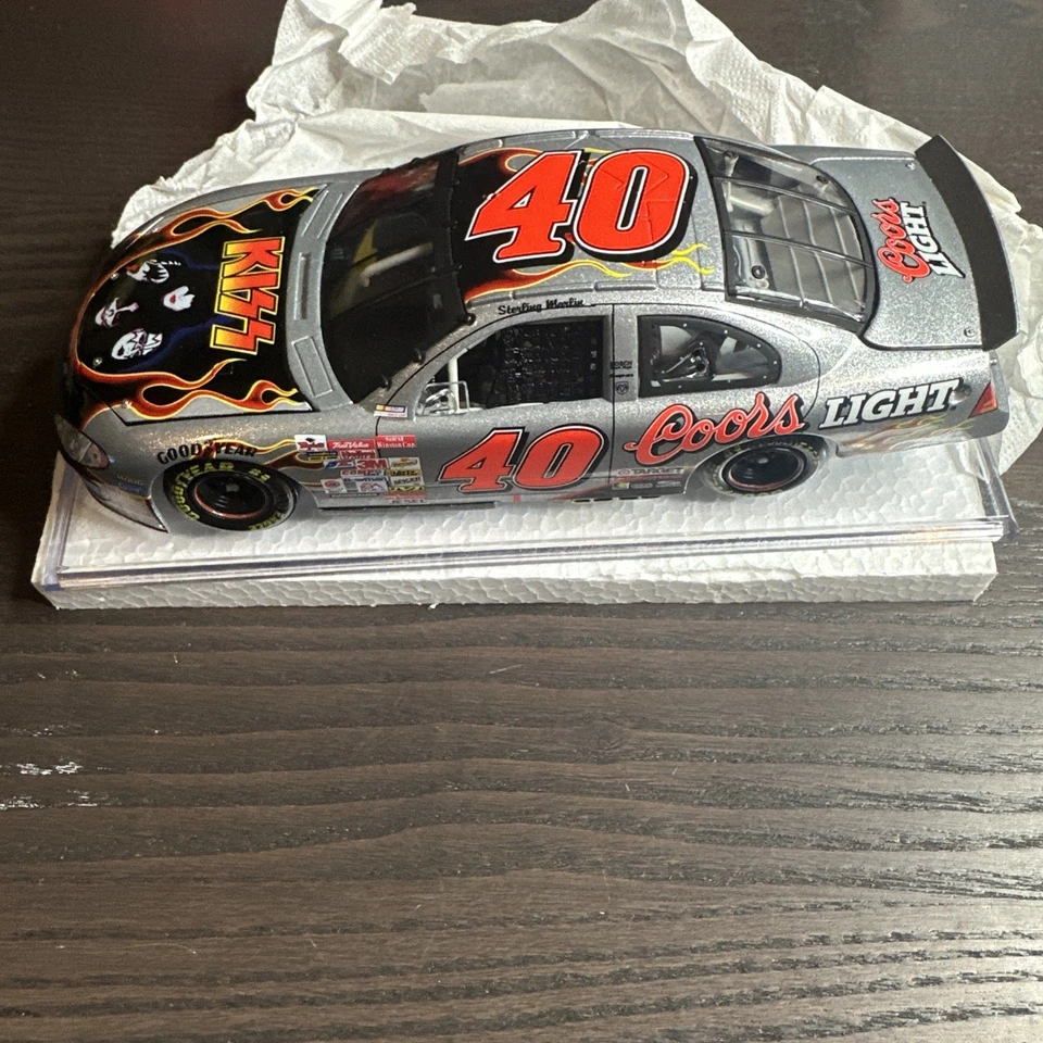 Escala 1:24 Nascar Kiss #40 Sterling Marlin limitada nova caixa aberta - Imagem 3 de 4